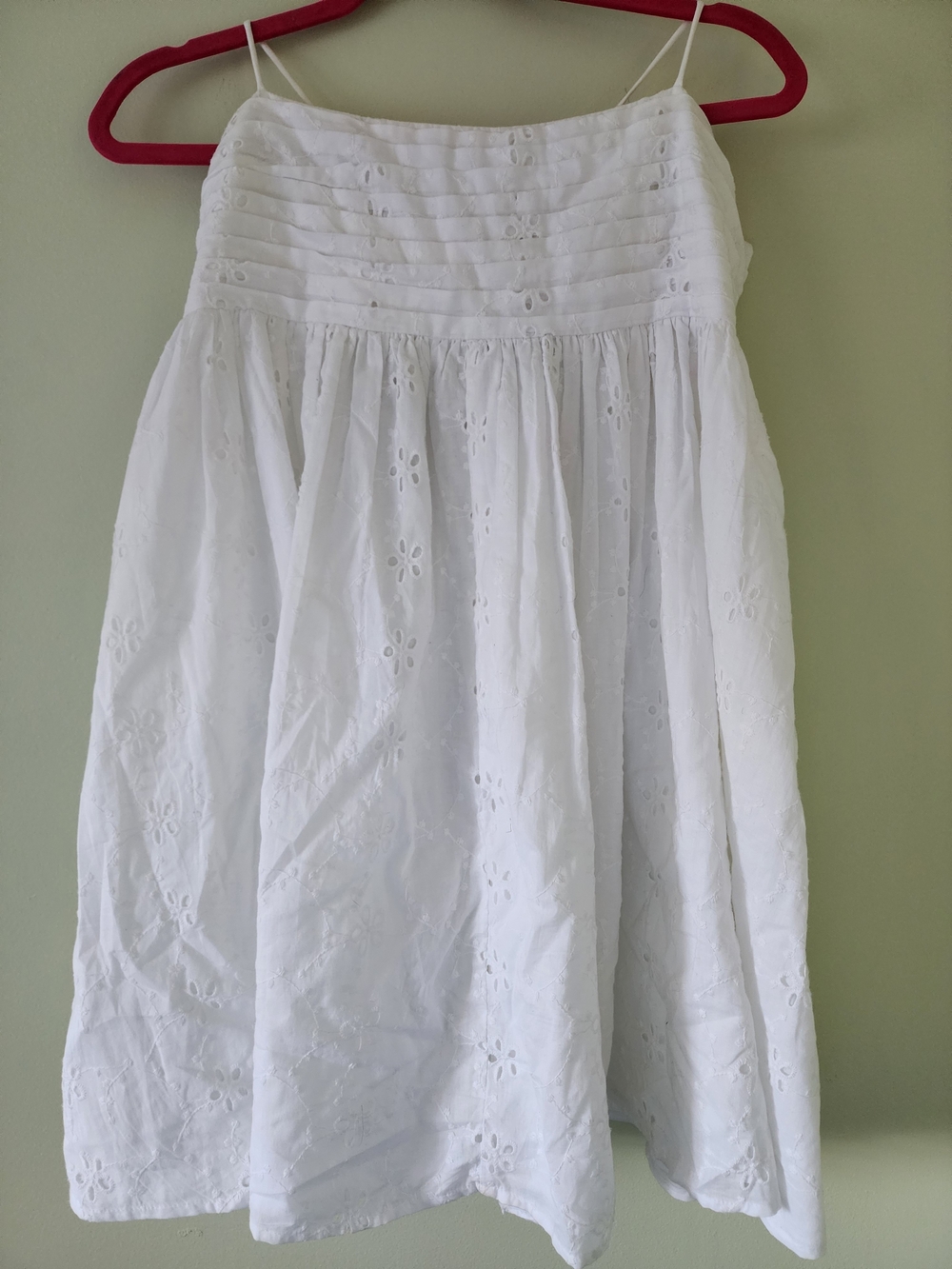 ASOS White Eyelet Sundress